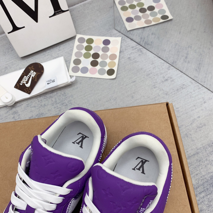 Louis Vuitton x Off White x Air Force 1 Sneaker Size 36-45   8-Color