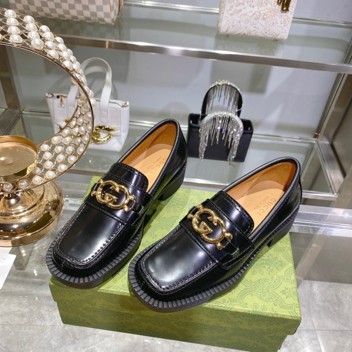 Gucci Loafers with Interlocking G Size 35-41 3-Color