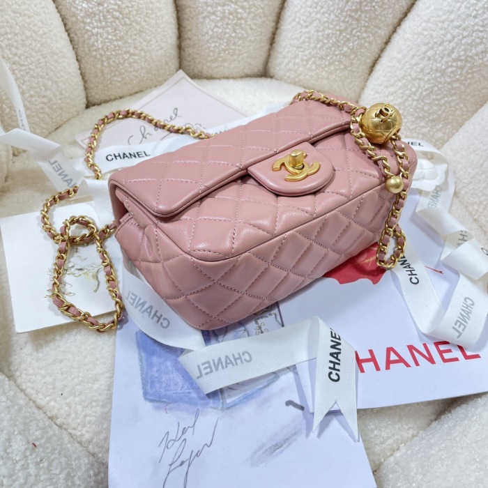 Chanel AS1787 Shoulder Bags Sheepskin 20cm