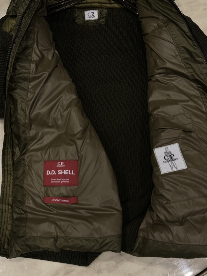 C.P. Company D.D. Shell Hooded Down Jacket Size S-2XL