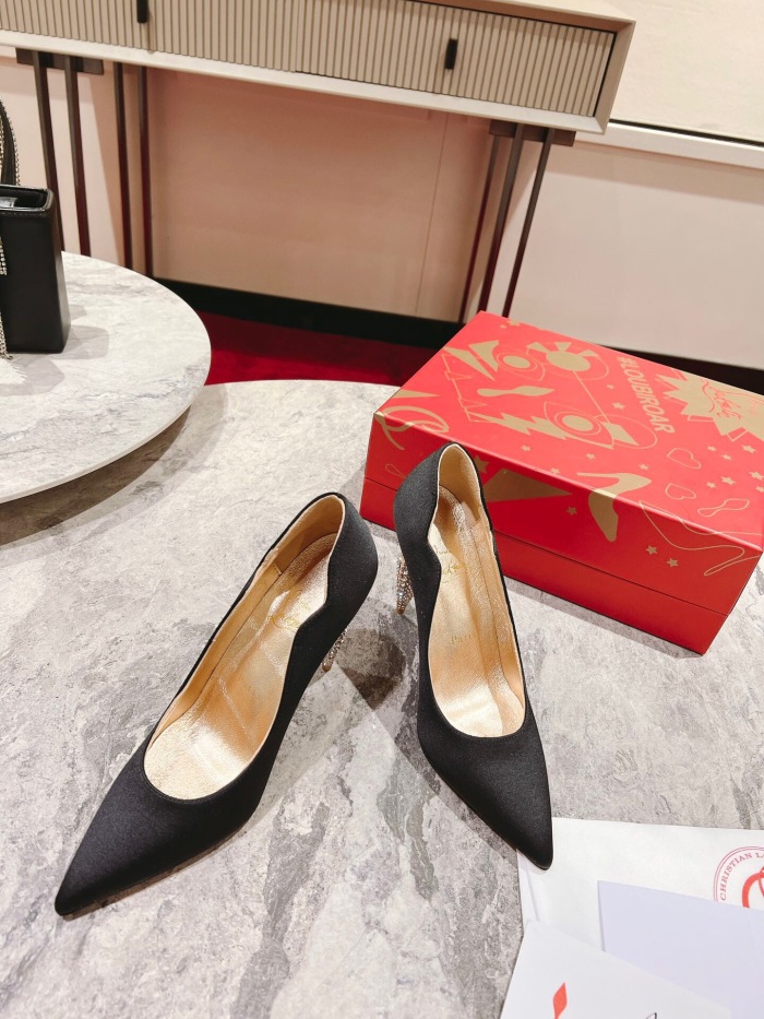 Christian Louboutin Lipstrass Pumps Size 35-41 2-Color