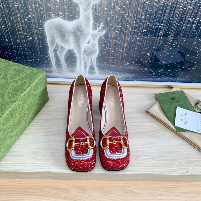 Gucci With Horsebit Pumps Size 35-41 5-Color