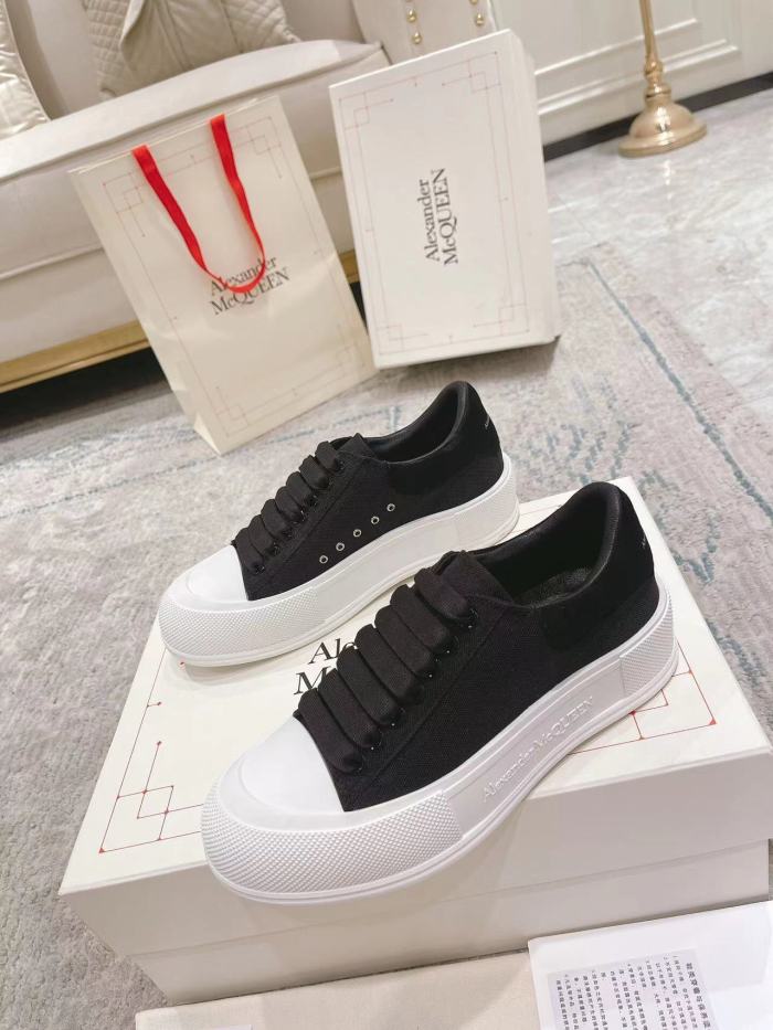 Alexander McQueen Deck Plimsoll Sneaker Size 35-45  2-Color