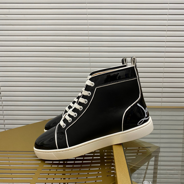 Christian Louboutin Louis High-Top Sneaker Size 36-46  8-Color