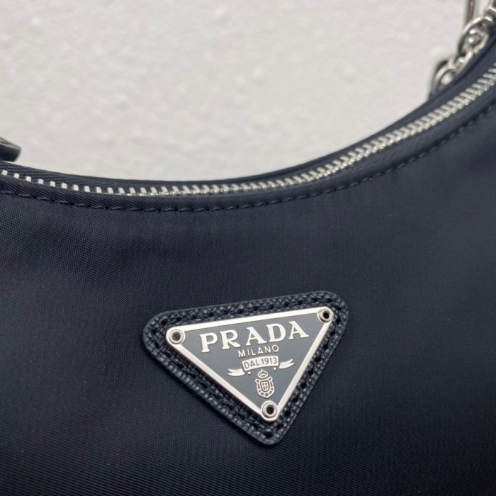 Prada 1BH204 Redition 2005 Women Bags Canvas 22*12*6cm