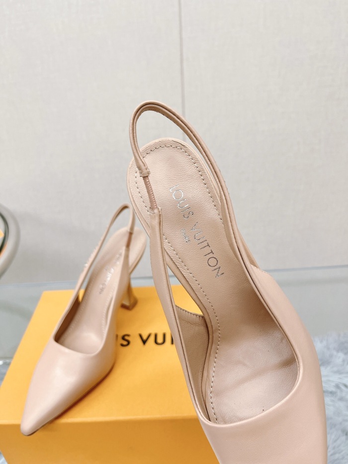 Louis Vuitton Sparkle Slingback Pumps Size 35-41 5-Color