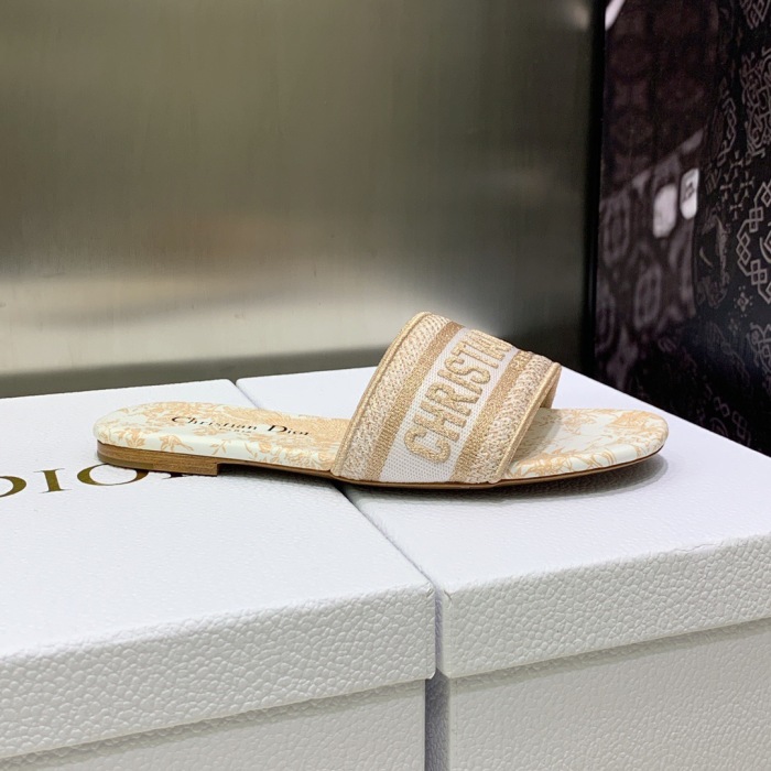 Dior Dway Slippers Size 35-41 8-Color