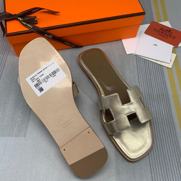 Hermes Oran Slippers Size 35-41  11-Color