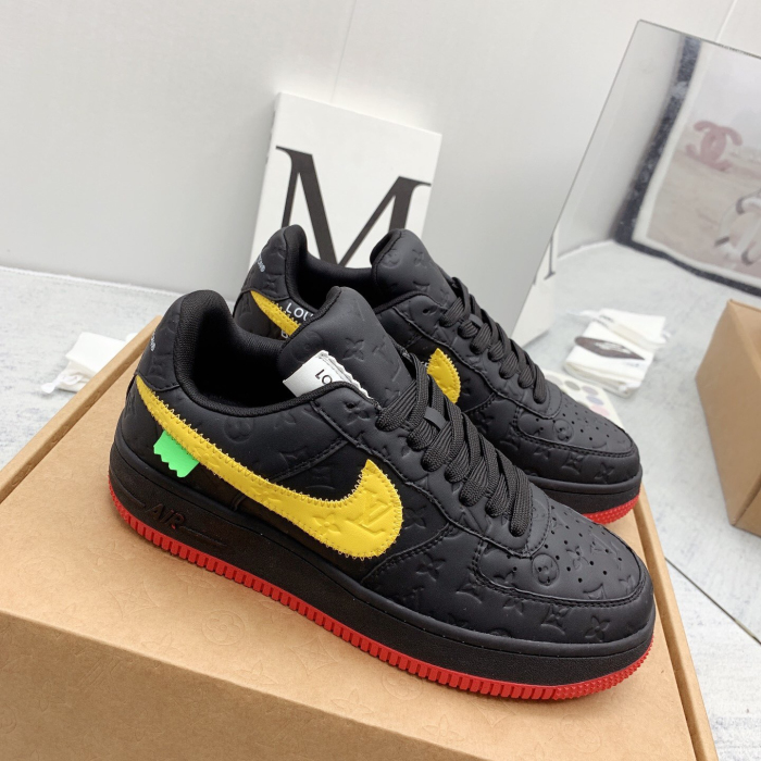 Louis Vuitton x Off White x Air Force 1 Sneaker Size 36-45   8-Color