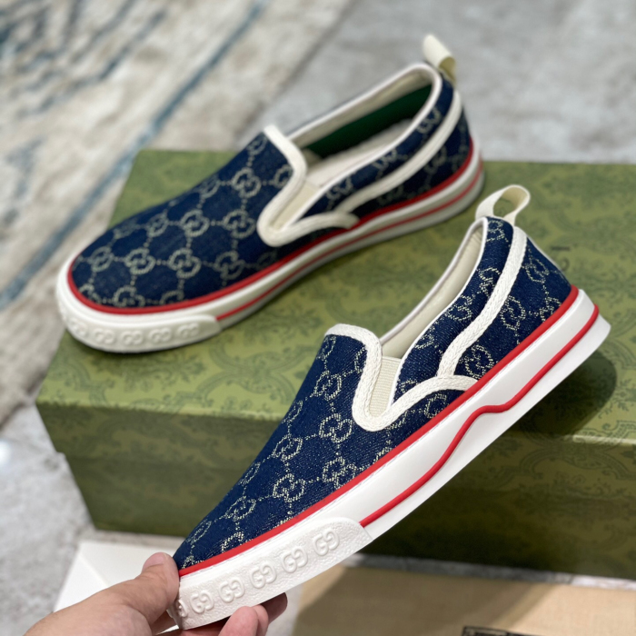 Gucci Tennis 1977 slip-on sneaker Size 35-45 6-Color