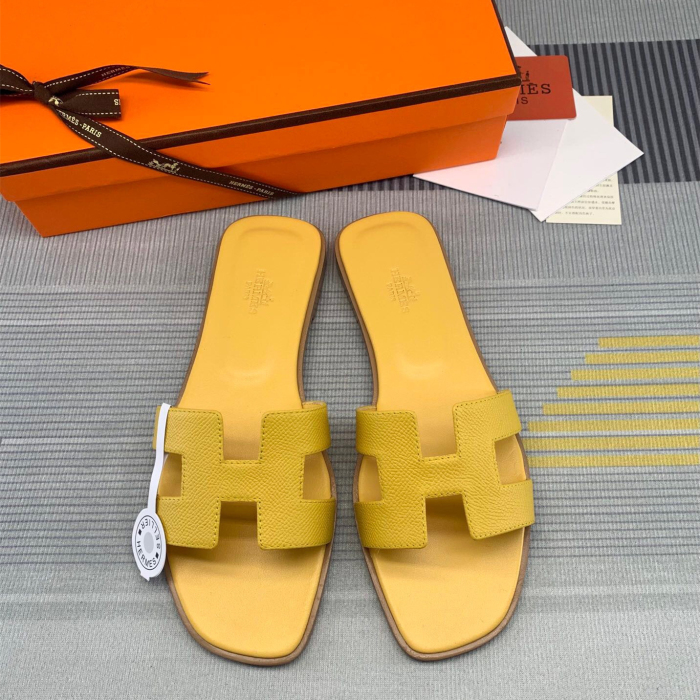 Hermes Oran Slippers Size 35-41  14-Color