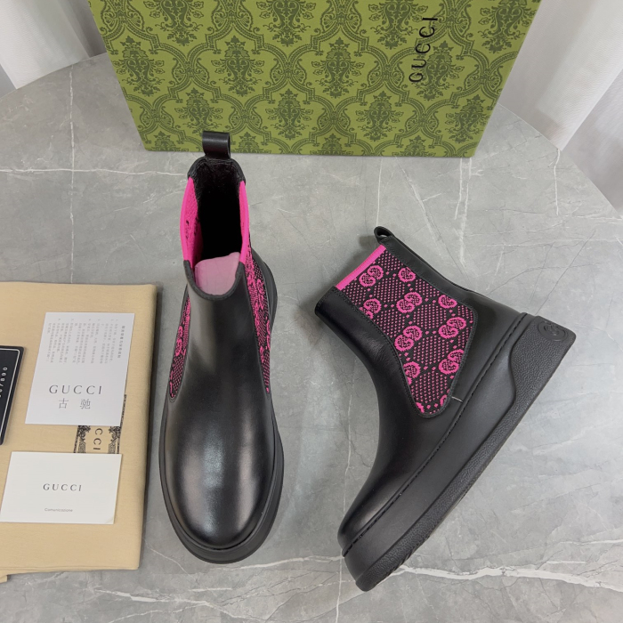 Gucci 23fw New Boots Unisex Size 35-46