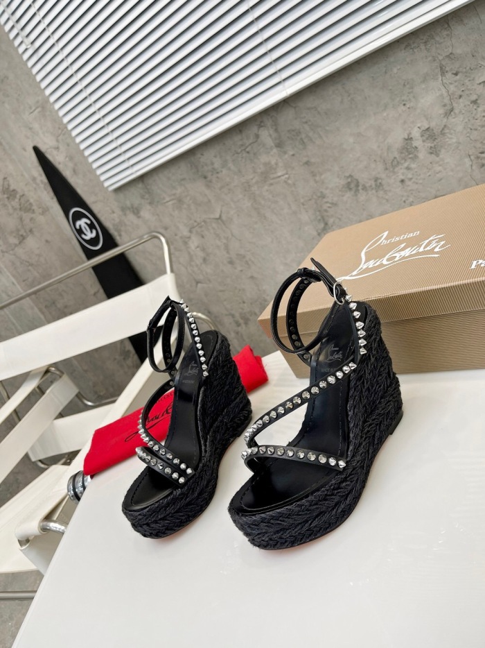 Christian Louboutin Mafaldina Zeppa Pumps Size 35-41 4-Color