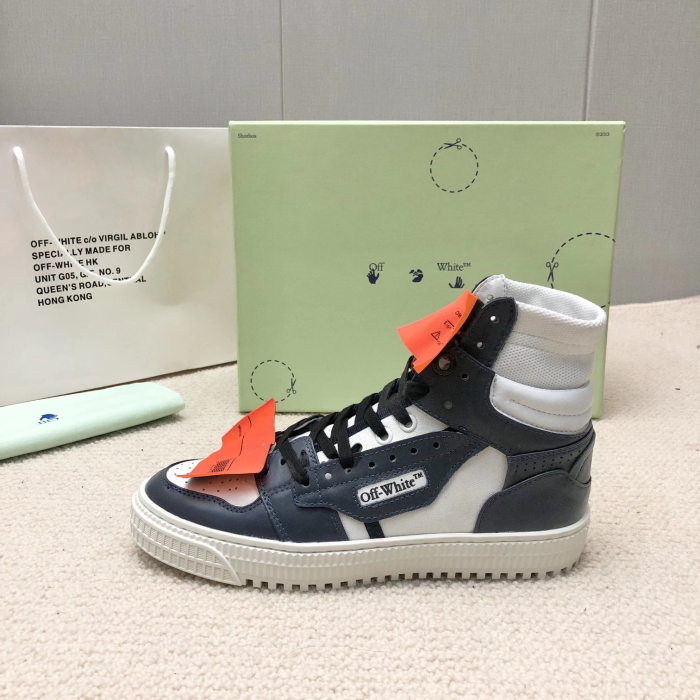 OFF White 3.0 Off Court Suede Canves Sneaker Size 35-45   11-Color