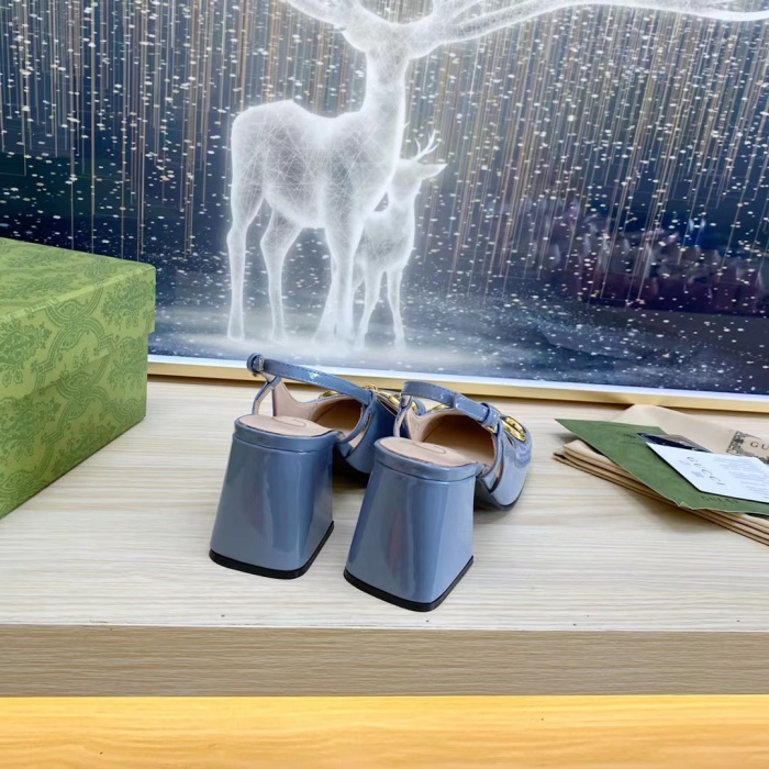 Gucci Slingback With Horsebit Pumps Size 35-41 7-Color