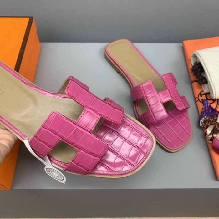 Hermes Oran Slippers Size 35-41  9-Color