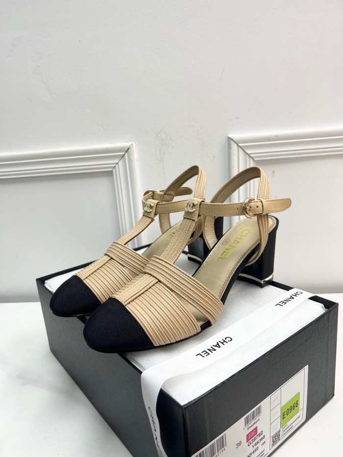 Chanel Open Pumps Size 35-41 3-Color