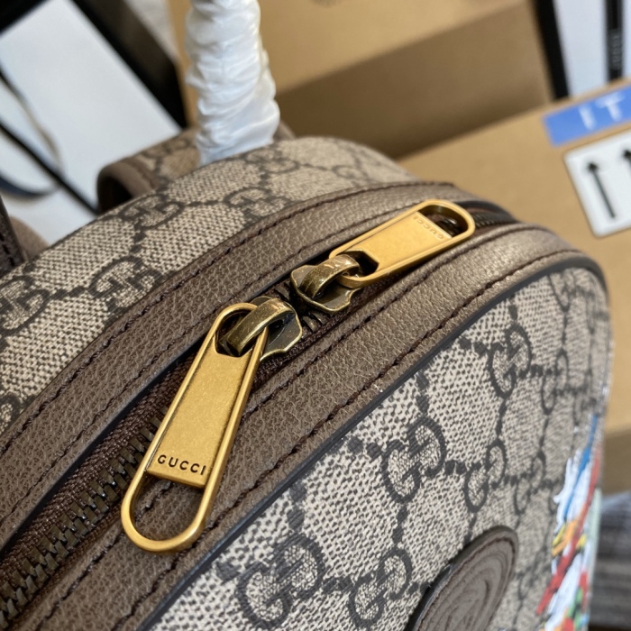 Gucci Mens/Women Outdoor Backpack Bags Rucksack 29*22*15cm