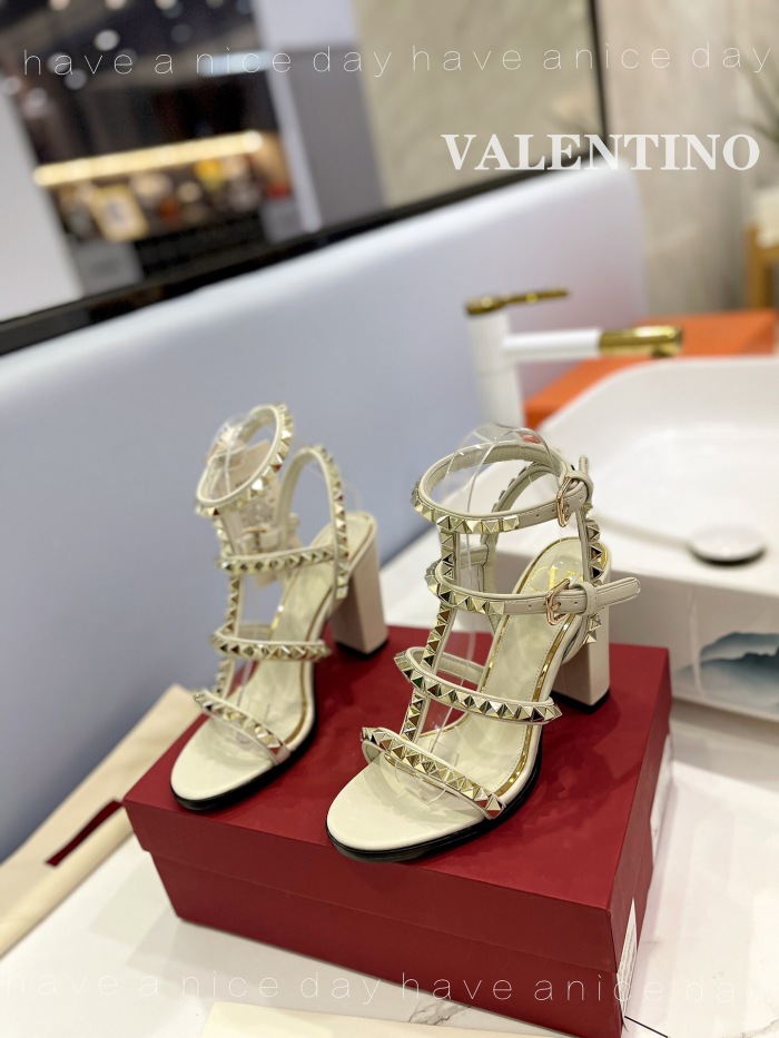 Valentino Rockstud Ankle Strap Pumps Size 35-41 5-Color
