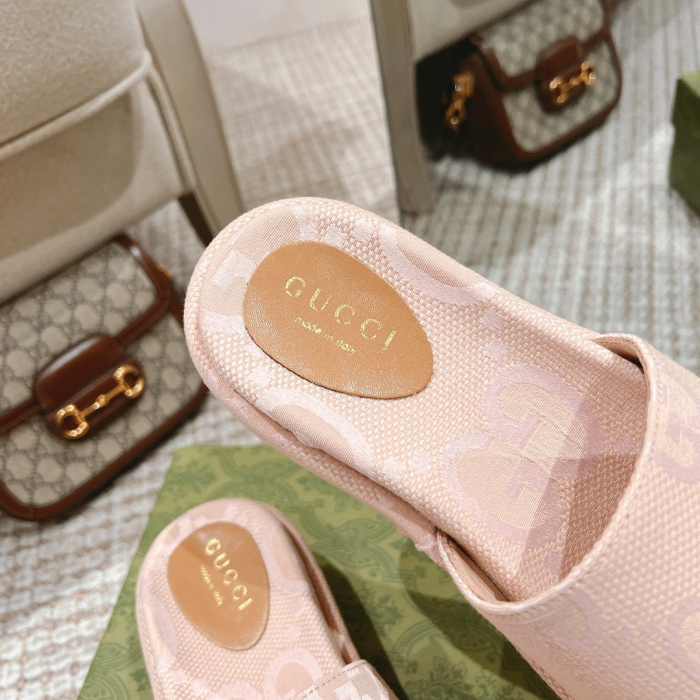 Gucci Platform Sandal Slippers Size 36-45  4-Color
