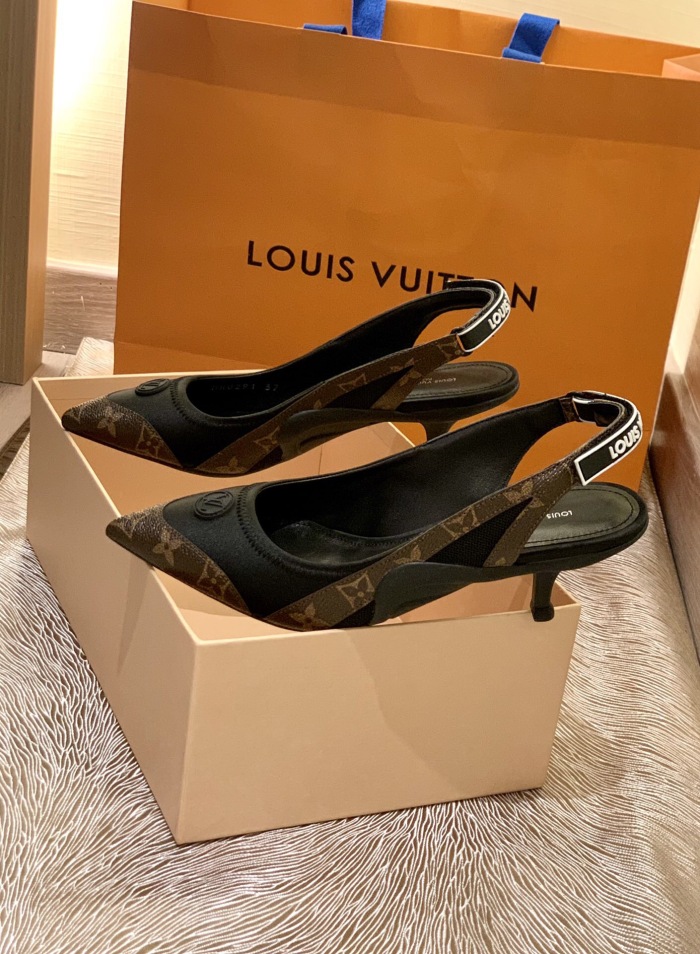 Louis Vuitton Archlight Slingback Pumps Size 35-41 4-Color