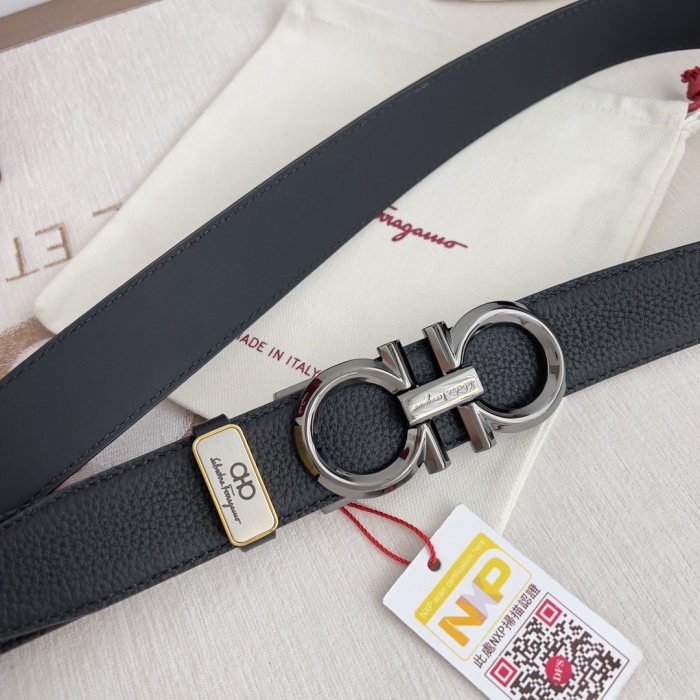 Ferragamo Men Belt Width 3.5cm