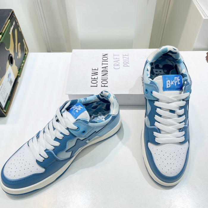Bape SK8 STA Sneaker Size 36-45   8-Color