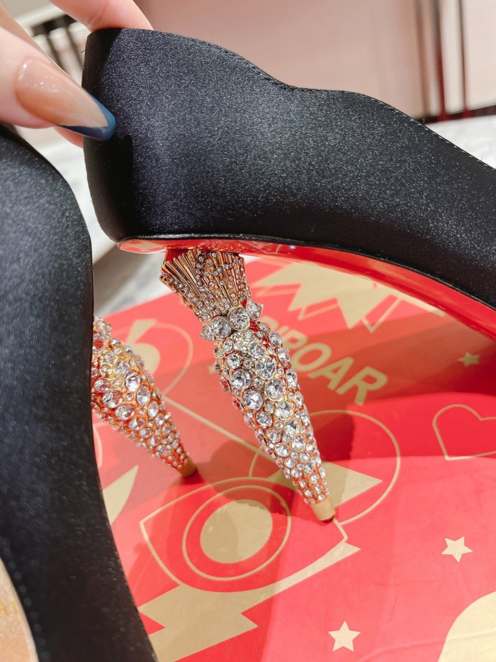 Christian Louboutin Lipstrass Pumps Size 35-41 2-Color