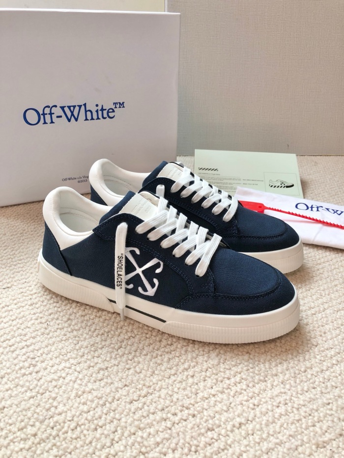 OFF White 2024ss New Low Vulcanized Sneaker Size 36-45