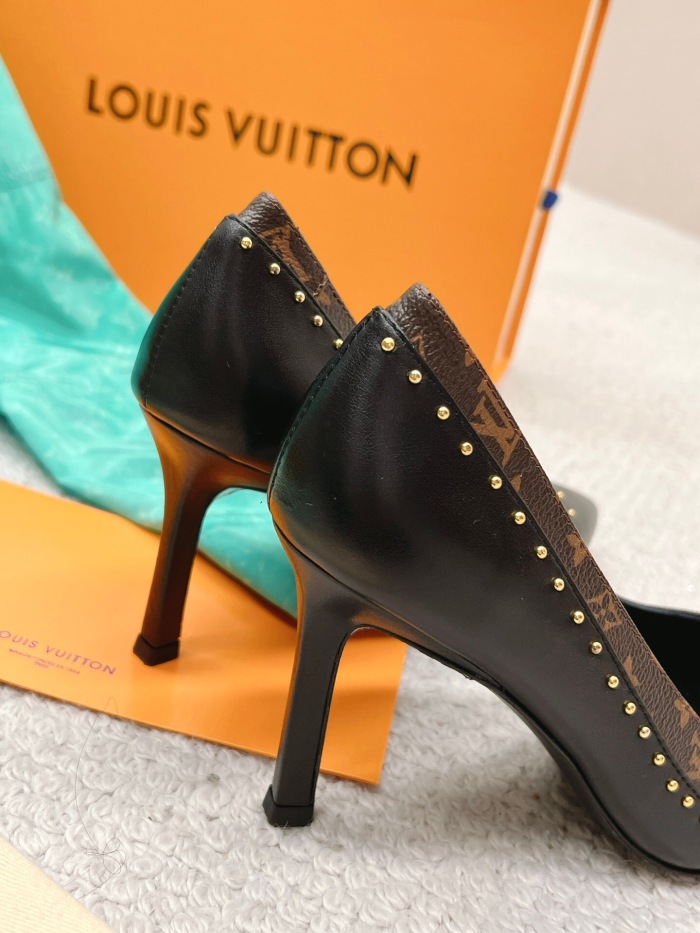 Louis Vuitton Signature Pumps Size 35-41 5-Color