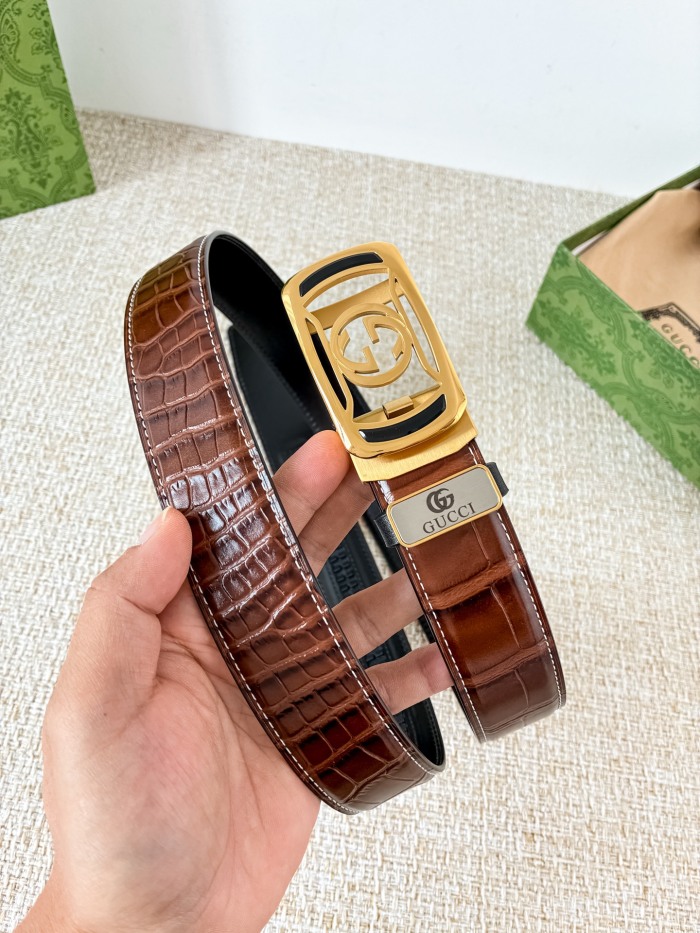 Gucci Men Belt Width 3.5cm
