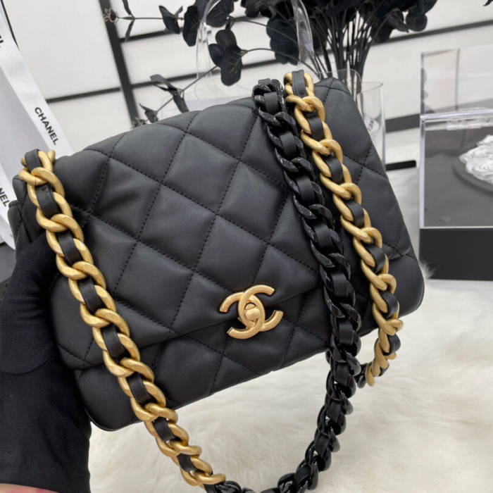 Chanel 2022SS Women Shoulder Bags 16*22*7cm