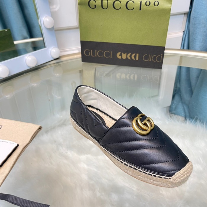 Gucci Espadrille with Double G Size 35-41 2-Color