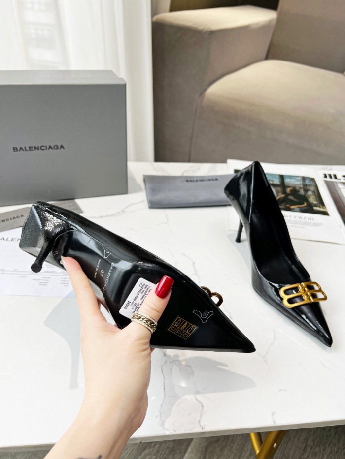 Balenciaga Square Knife BB Pumps Size 35-40 2-Color
