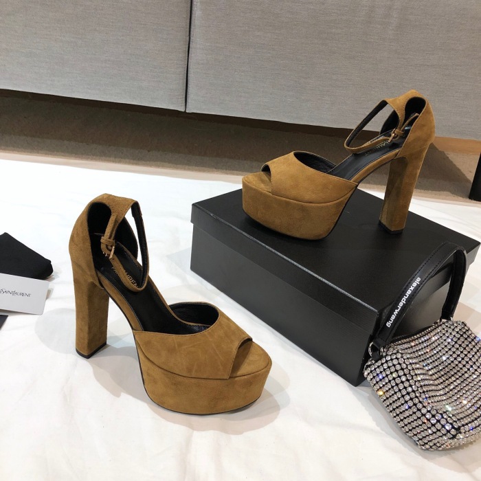 YSL Jodie Platform Pumps Size 35-41 4-Color