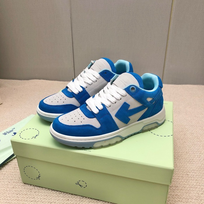 OFF White Out of Office Calf Leather Sneaker Size 35-45   8-Color