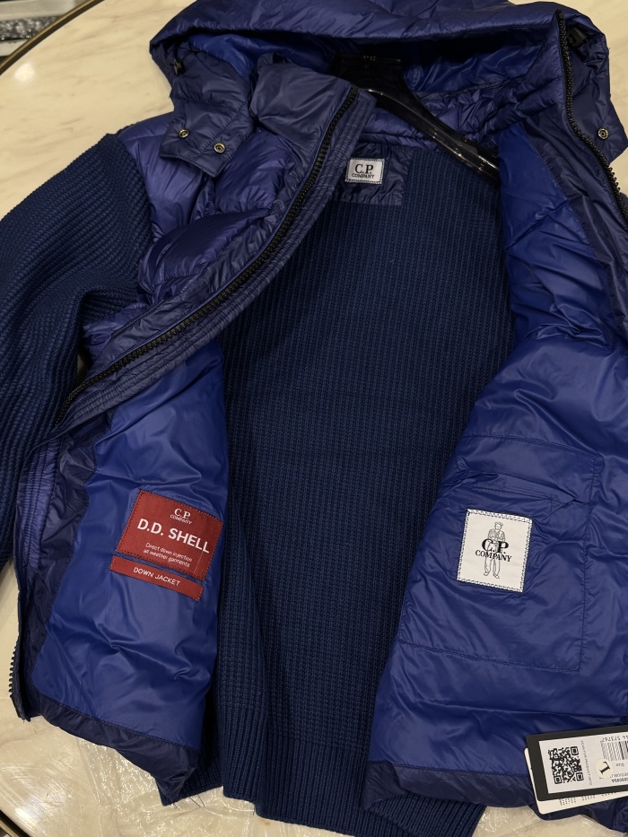 C.P. Company D.D. Shell Hooded Down Jacket Size S-2XL