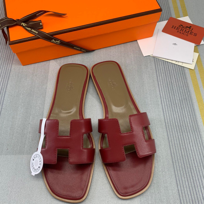 Hermes Oran Slippers Size 35-41  11-Color