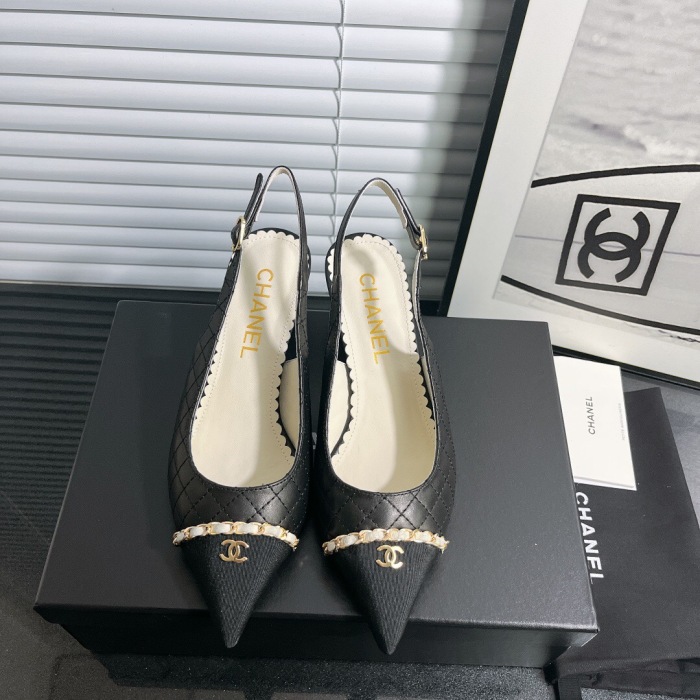 Chanel Slingbacks Pumps Size 35-41 4-Color
