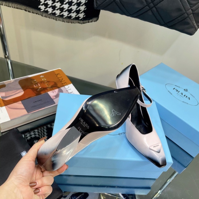 Prada Brushed Leather Pumps Size 35-41 5-Color