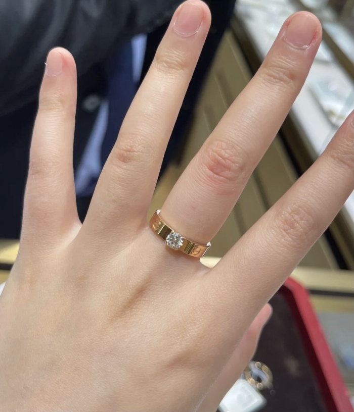 Cartier Ring Size 6 7 8
