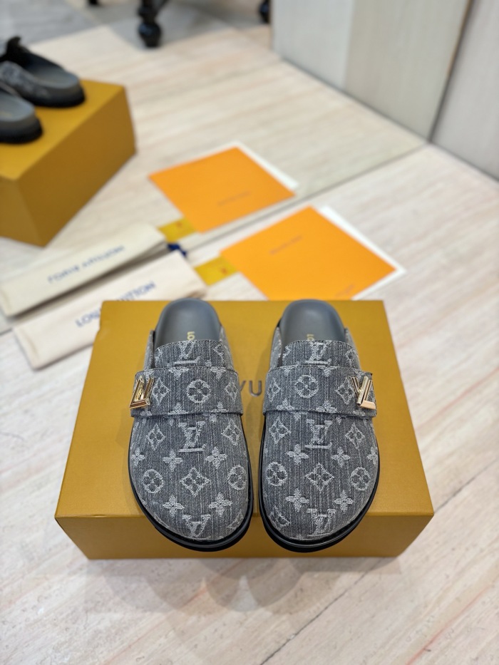 Louis Vuitton Pool Pillow Flat Comfort Slippers Size 36-46