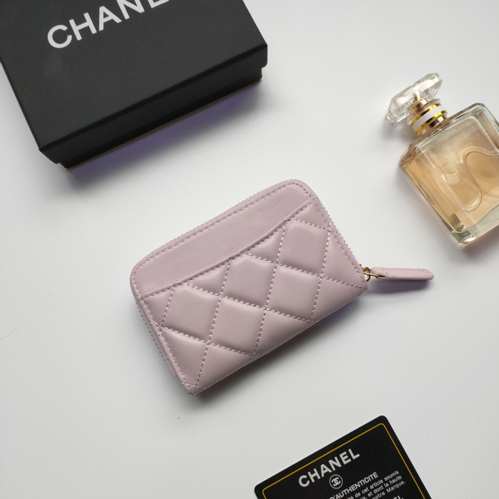Chanel Card Holder Size 10*9cm 6-Color