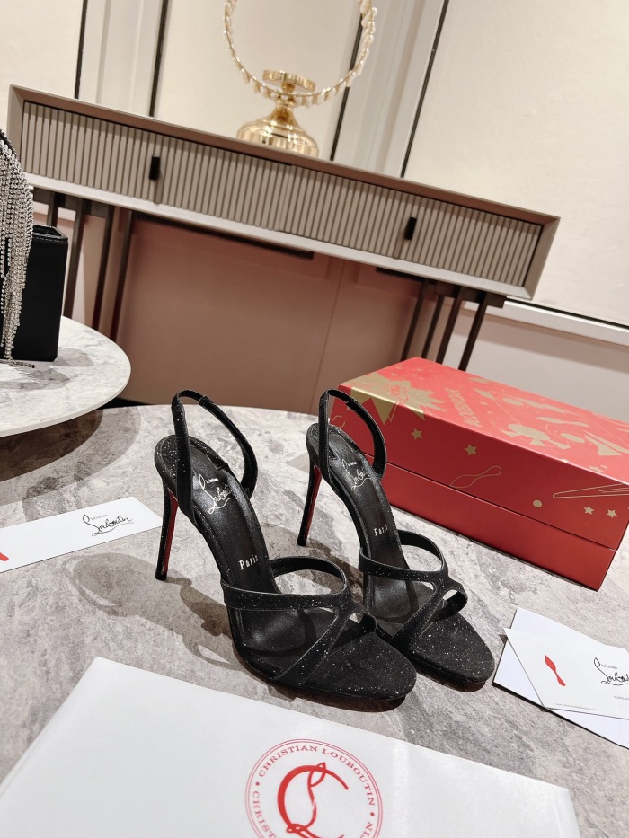 Christian Louboutin Emilie Strass Pumps Size 35-41 3-Color