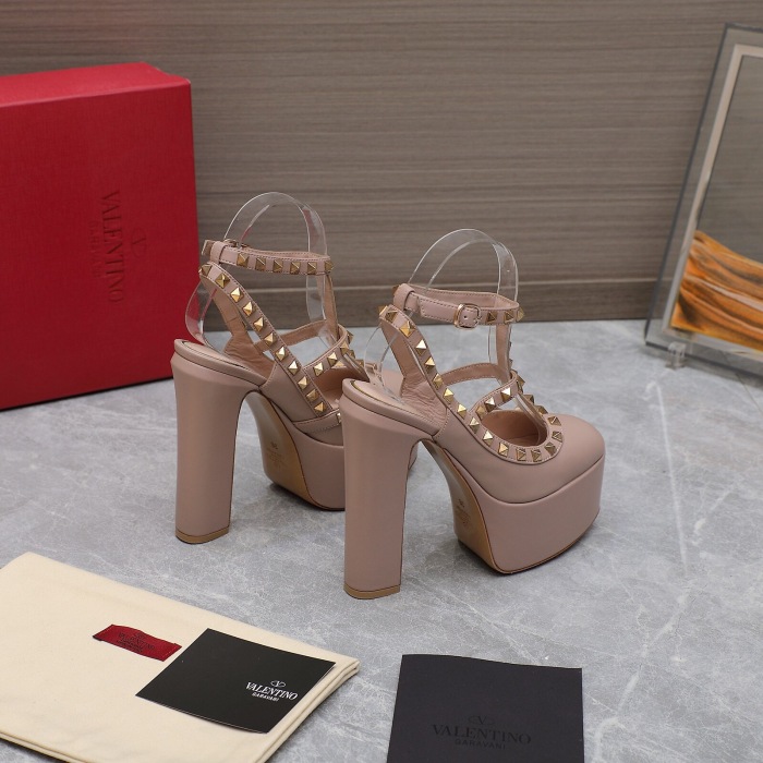 Valentino Rockstud Platform Pumps Size 35-41 6-Color