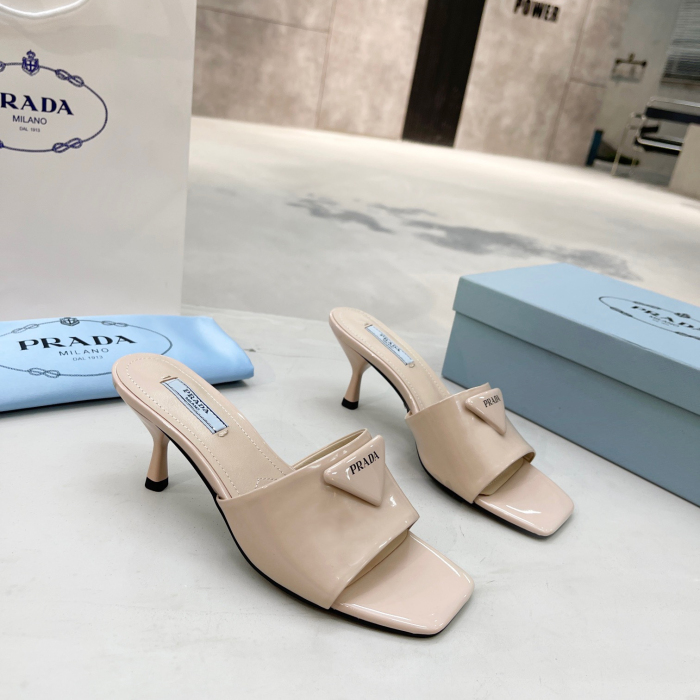 Prada Brushed Leather Pumps  Size 35-41 6-Color