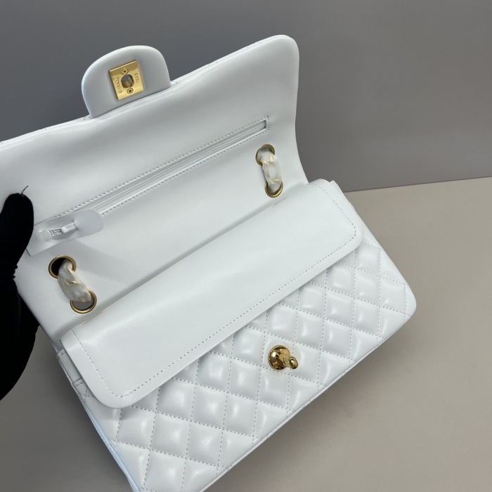 Chanel CF1112 Shoulder Bags Sheepskin 25cm