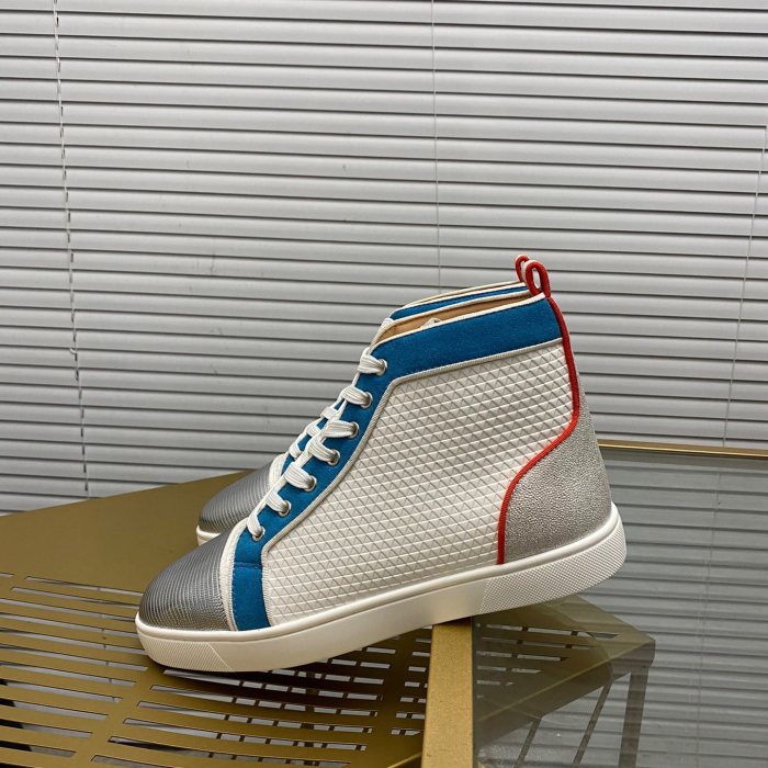 Christian Louboutin Louis High-Top Sneaker Size 36-46  8-Color