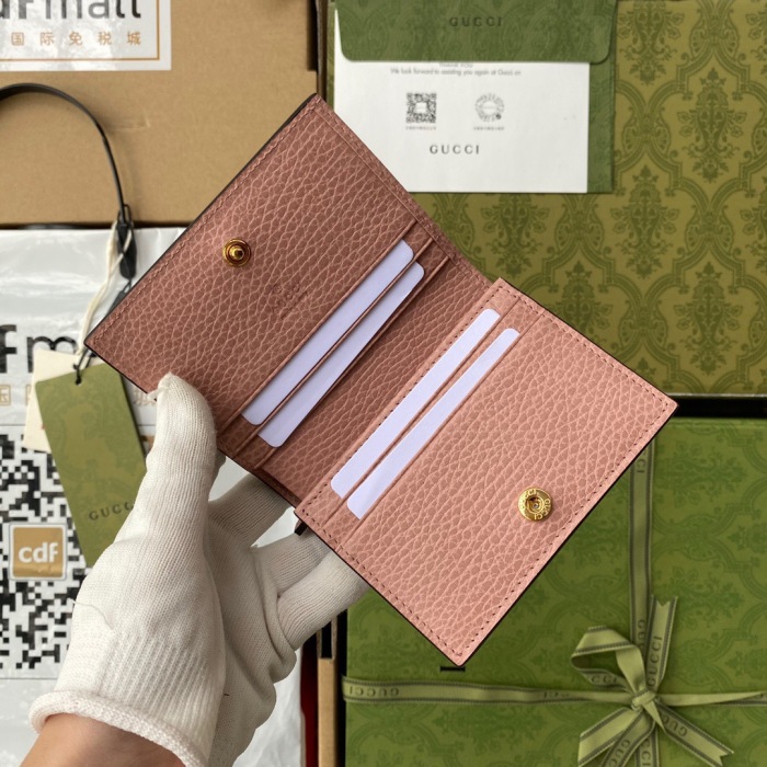 Gucci GG Marmont card case wallet Size 11*8*2.5cm Style: 658610
