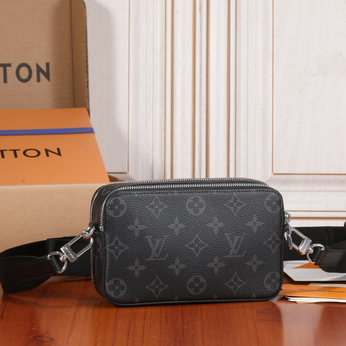 Louis Vuitton M81260 Alpha Wearable Wallet Men Bags Size 18.5*11*6.5cm